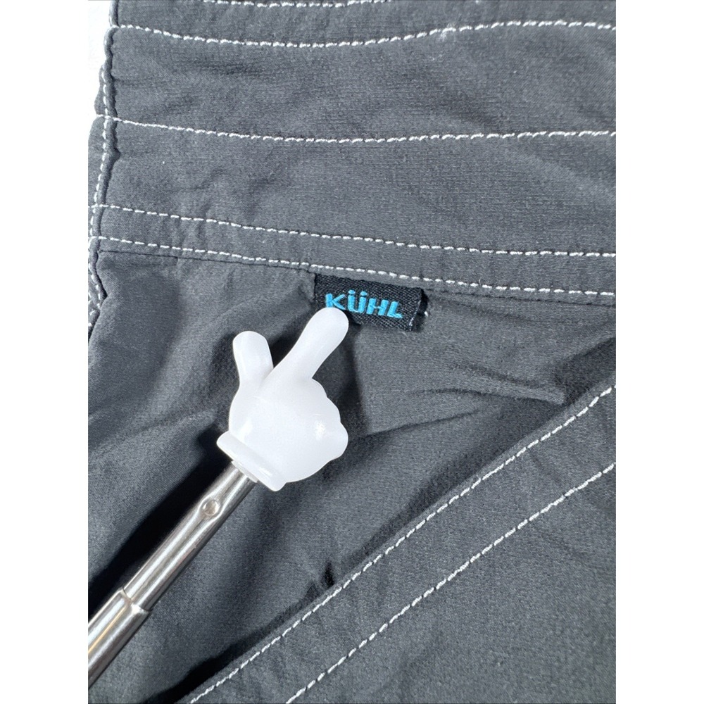 KUHL Born In‎ The Mountains Men's Shorts Size 34 Charcoal Gray - Picture 5 of 11